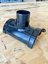 Black Half Round Gutter & Downpipe Fittings