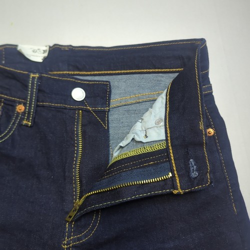 New Levi's Strauss 511 Men's Blue Jean Shorts Sz 28x14 Cut Off Fray Hems Bermuda - Picture 2 of 18