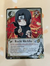 Naruto CCG, Itachi Uchiha, 1015, Foil, LP, 1st Edition