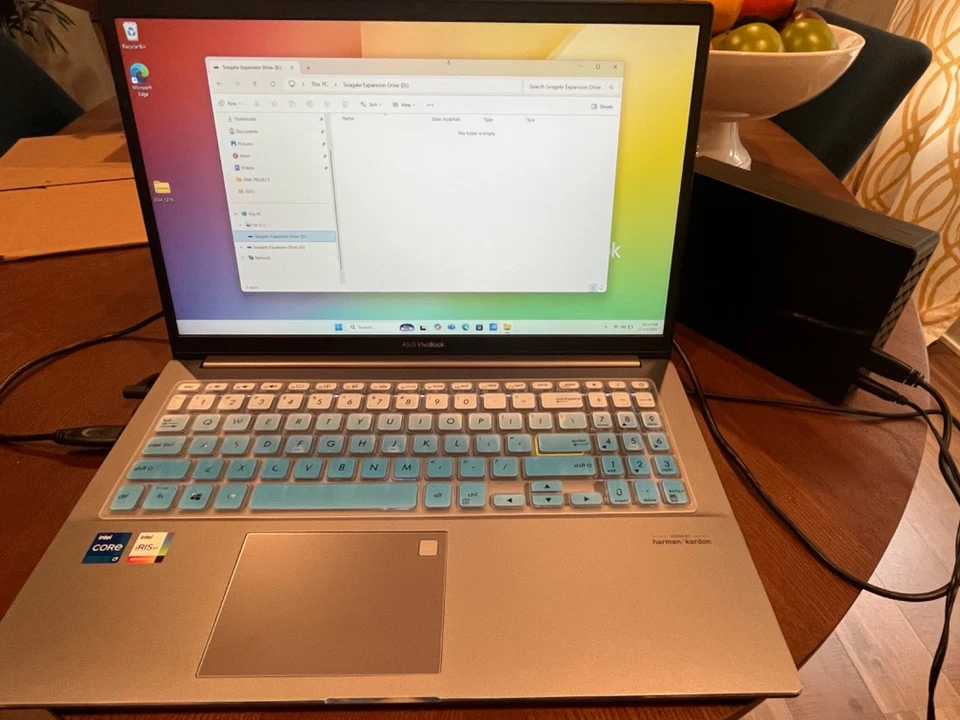 Seagate Expansion External 3 TB Hard Drive Model SRD0NF2 (Works) - Image 4 of 4