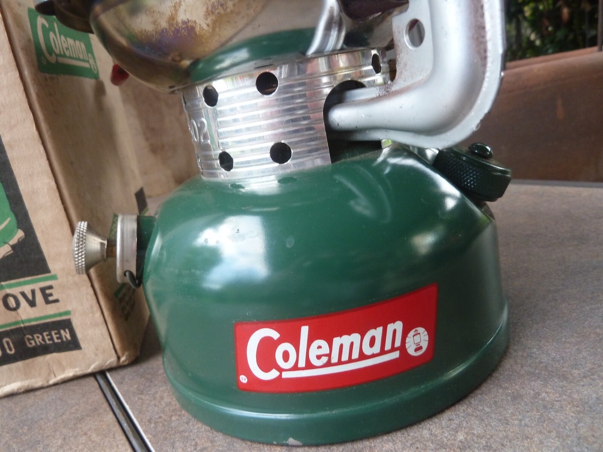 コールマン502ビンテージ1969/7 Vintage Coleman Model 502 Single Camping Stove 11/1970