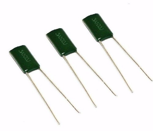 Polyester Film Capacitor 1000V Rated - 1nF , 2.2nF , 3.3nF , 4.7nF , 10nF