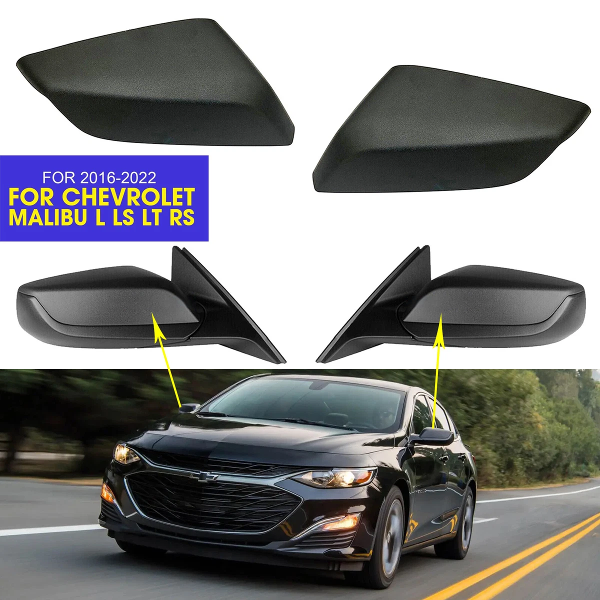 2016 chevy malibu sale side mirror cover