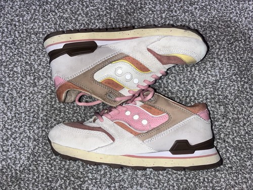 Men’s Saucony Courageous X Feature "Bacon And Eggs" Rare 6.5