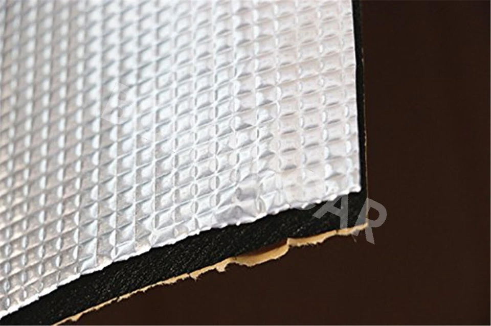 Automotive Car Sound Deadening Insulation Heat Barrier Noise Proof Deadener Foto 4 de 4
