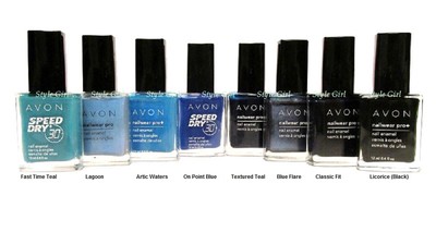AVON Nailwear Pro and Speed Dry Lovely Colors FAST SHIPPING !!! ORDER BY 10 AM !
