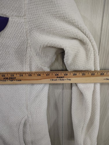 Patagonia Re-Tool Snap-T Pullover White & Purple Girls Size 16/18 Outdoors camp - Picture 7 of 8