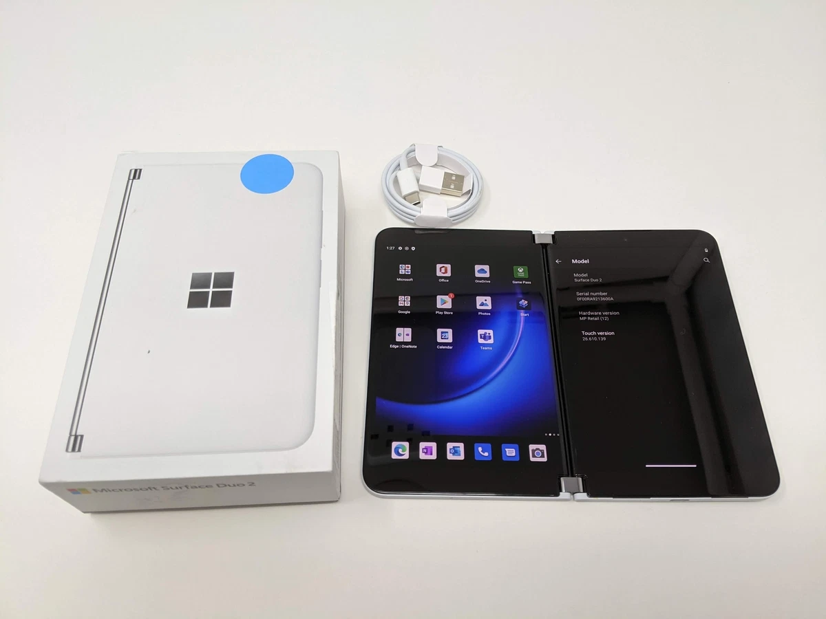 Microsoft Surface Duo 2 5G 256GB (Unlocked) - Glacier | eBay