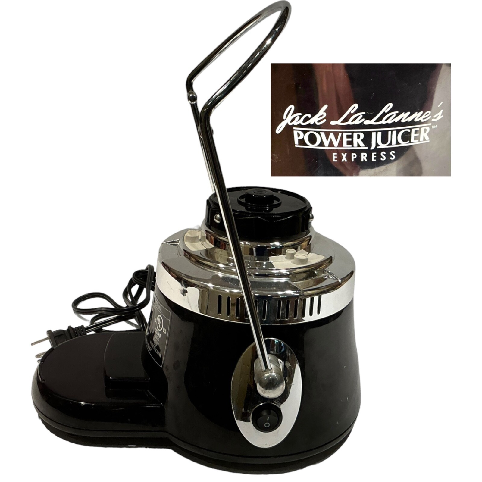 Jack LaLanne's Power Juicer EXPRESS Model MT-1020 MOTOR BASE Replacement Tested