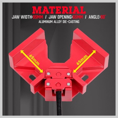 Clamp 90 Degree Square Clamp Aluminum Alloy Woodworking Use