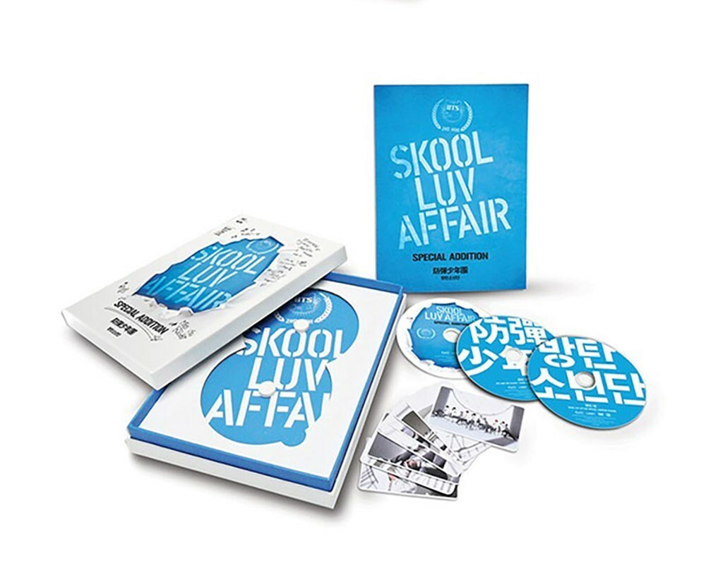 BTS シーグリ 2020 2021 マジショ Skool Luv Affair BTS SKOOL LUV AFFAIR 2nd Mini Album SPECIAL ADDITION CD+2DVD+P