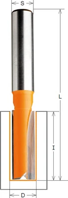 Hm / Hw Fers Droits pour Handoberfräsen D=14 MM Barre = 12 Gl 70 CMT Bois - Photo 1/2