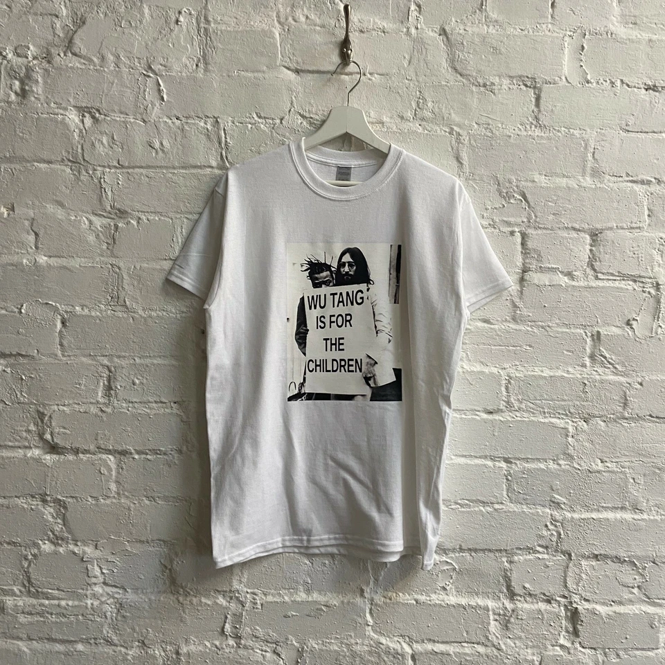 Actual Fact Shaolin "For The Children" ODB & John Lennon Hip Hop Tee T Shirt