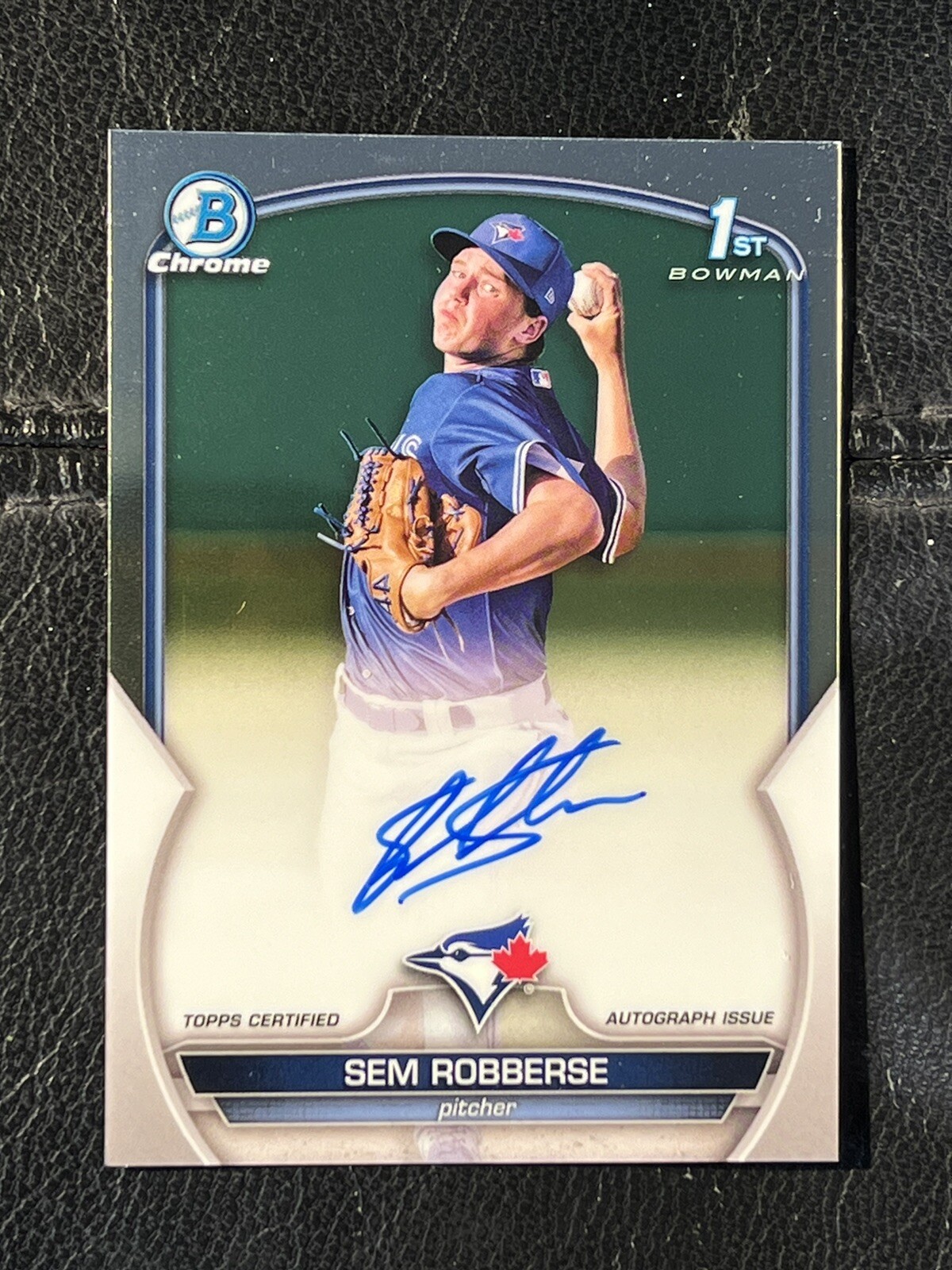 SEM ROBBERSE 2023 Bowman Chrome Auto 1st