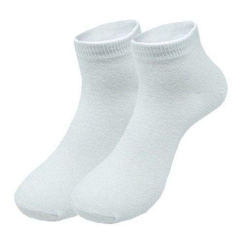 Lot de 3 paires de chaussettes Lacoste Ref 55219 Blanc Blanc