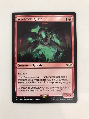 Screamer-Killer MTG Magic the Gathering Card NM Near Mint Warhammer 40K