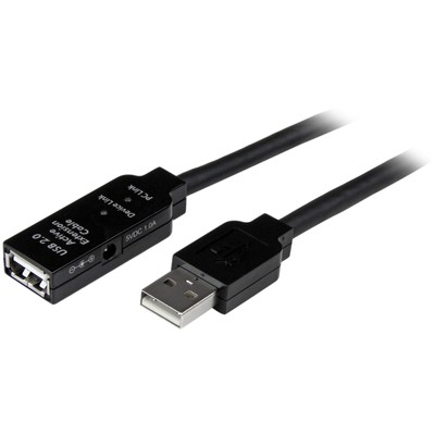 25m Usb 2.0 Active Extension Cable M/f 25 Meter Usb A Male To Usb A Female Usb 2