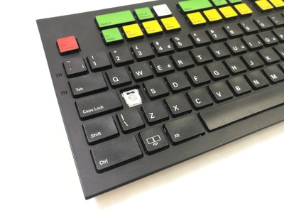 Bloomberg STB100 Wired USB Black Financial Stock Trading Keyboard
