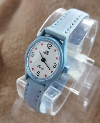 Montre Bracelet Vintage JYB Quartz Années 80 - Cadran 21mm Finition Marbre - NOS (Neuve De Stock Ancien)