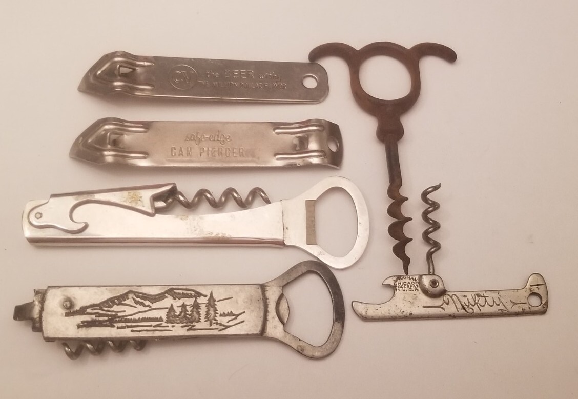 Vintage Corkscrew Lot of 6 Retro Bottle Opener | eBay