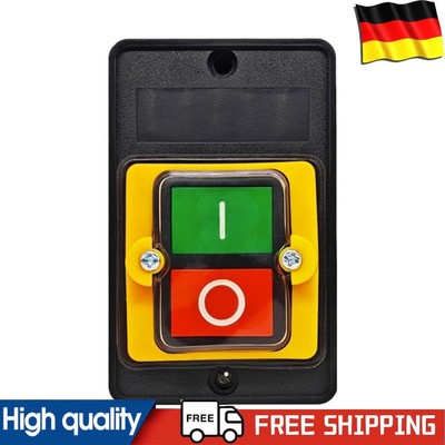 Machine Drill Motor Switch Waterproof Push Button Switch for 10A 380V KAO-10KH