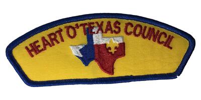 Heart O ' Texas Council Waco, TX 1929-2000 pb CSP Blue Bdr (Z820)