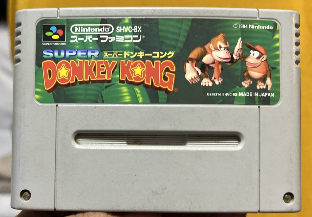 Super Donkey Kong Super Famicom/SNES JP GAME. for sale online | eBay