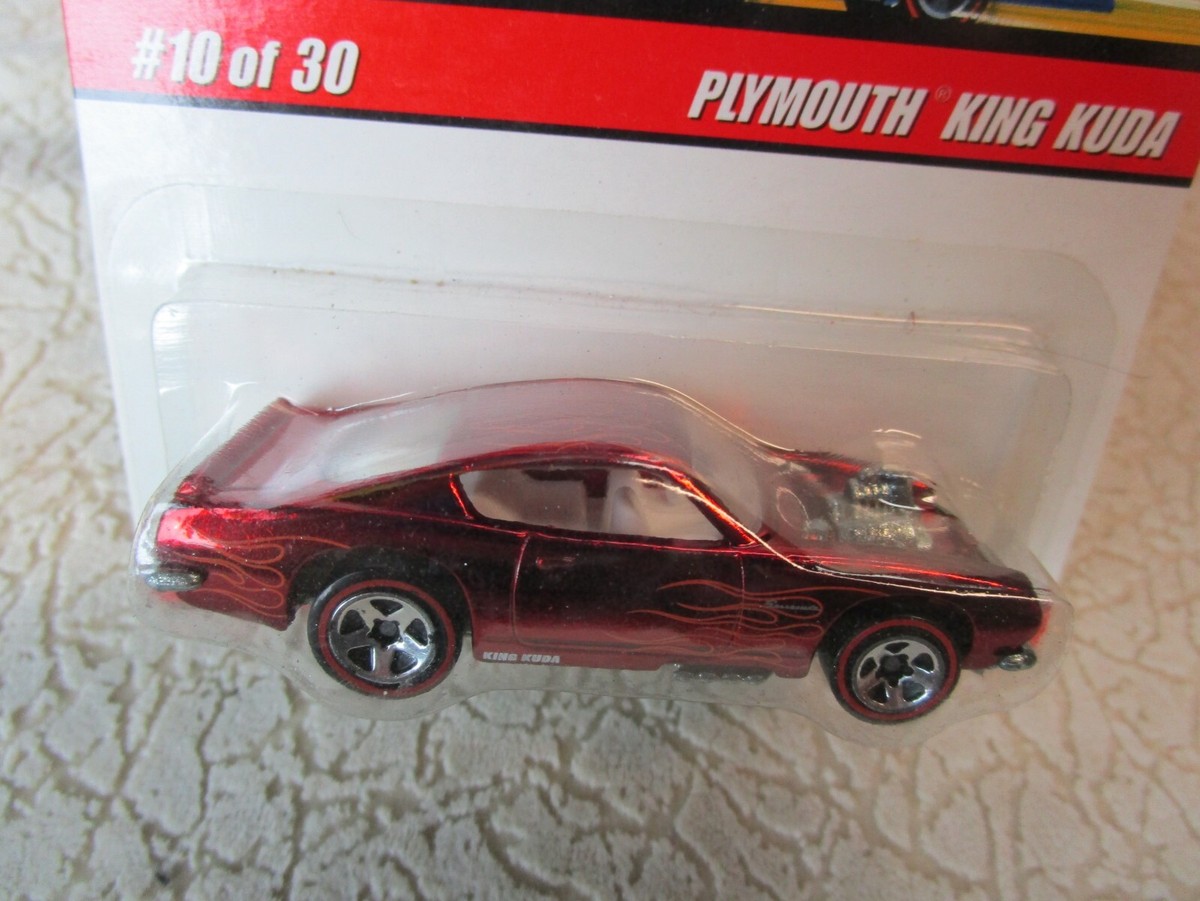 Hot Wheels Redline 1968 Red Plymouth King Kuda. '07 Classics