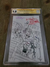 TMNT URBAN LGND  #1 VIRGIN   CGC 9.8 COLOR SIGNED & REMARK KEVIN E & SAJAD S  