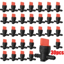 For Briggs & Stratton 1/4" Straight In-line Fuel Cut Off Shut Off Valve 30Pcs