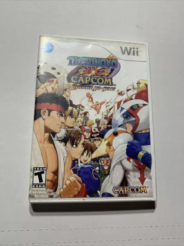 Tatsunoko vs. Capcom: Ultimate All Stars (Nintendo Wii, 2010) Complete