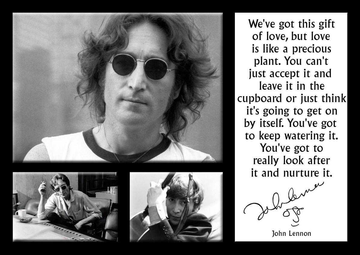 John Lennon Poster Quotes