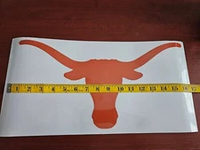 Texas Longhorns Huge Car Window Weatherproof Vinyl Sticker Decal Free Shipping