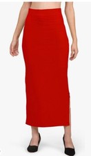 Saree Shapewear Petticoat for Women, Viscose Lycra Shape Wear Dress Chose Color