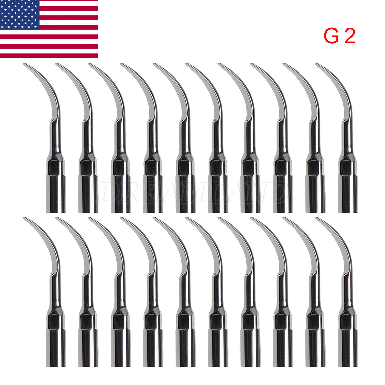 20X Dental Ultrasonic Scaler Scaling Tips L5US Recommendation Fit G2 EMS Ranking TOP19 Handpiece Cavitron
