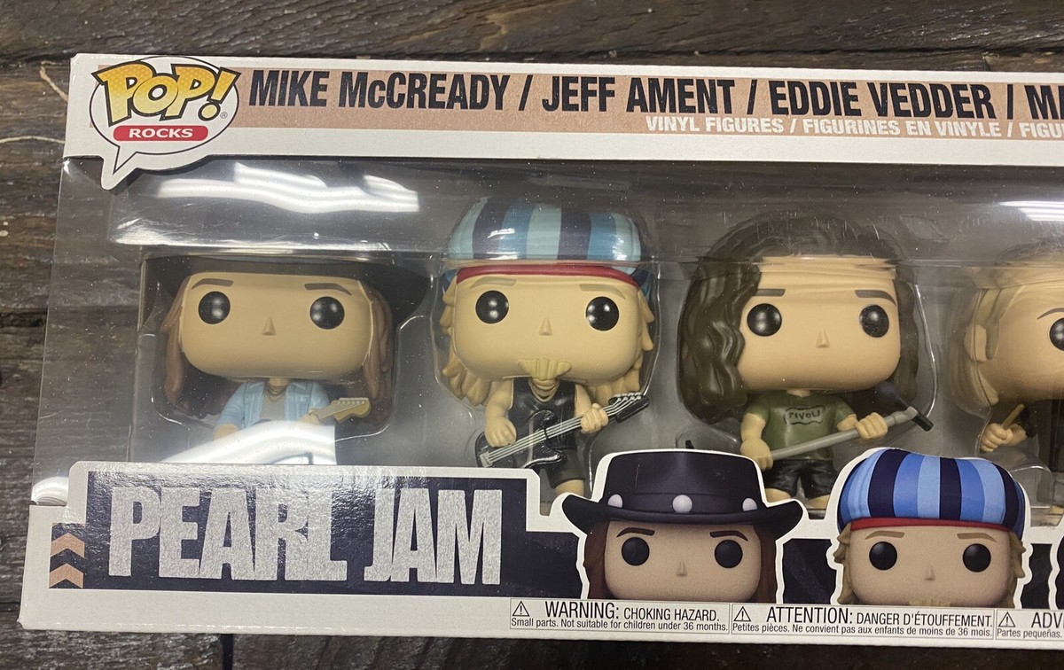 Funko Pop! Rocks: Pearl Jam 3.75 in Figures - Pack of 5 - 60042