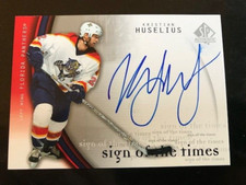 2005-06 SP Authentic sign of the times  KH Kristian Huselius