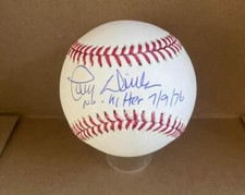 LARRY DIERKER ASTROS NO HITTER 7/9/76 SIGNED M.L. BASEBALL JSA AH46924