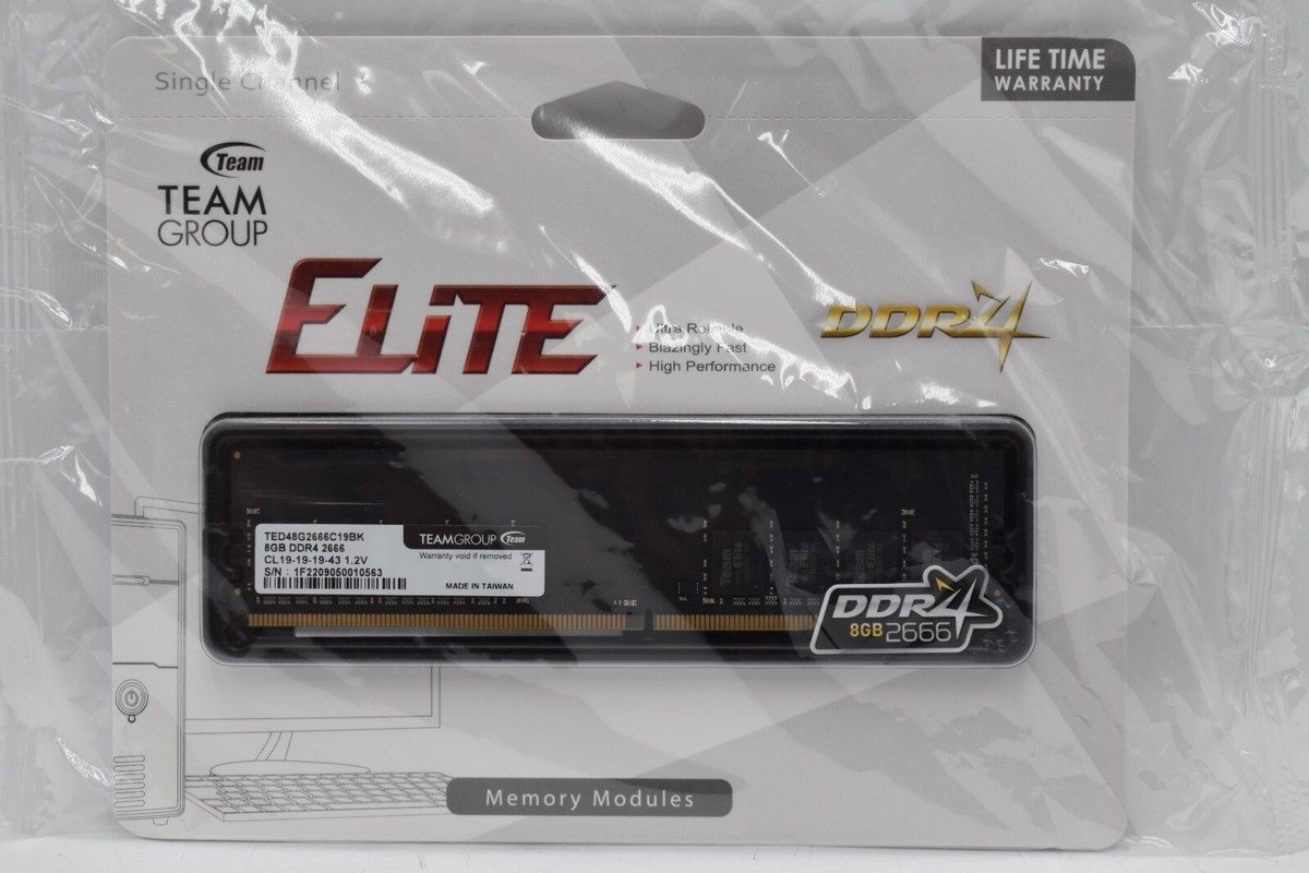 Team Elite 8gb TEAMGROUP 8GB DDR4 2666MHz メモリ (8GBx2枚) Ddr4