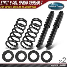 Rear Air Spring to Coil Spring Conversion Kit for INFINITI QX56 04-10 Nissan RWD