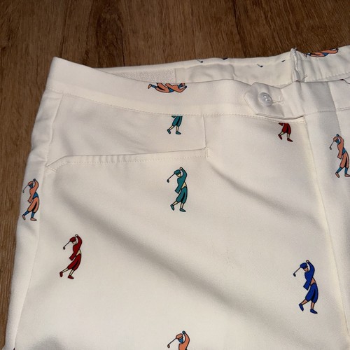 Vintage Golf Pants Mens Sansabelt Country Club Caddyshack Golfing 70s 80s 40 28 - Picture 10 of 15
