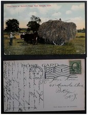1912 United States Postcard-Marvin's Ridge ties 1c stamp cd South Norwalk