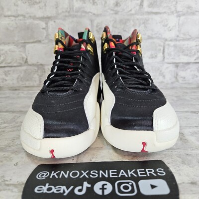 Air Jordan 12 Retro CNY GS Chinese New Year BQ6497 006 Youth