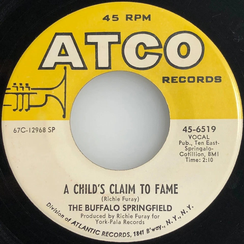 Buffalo Springfield / Rock "N" Roll Woman / Atco 1967 45  / Mint - Image 4 of 4