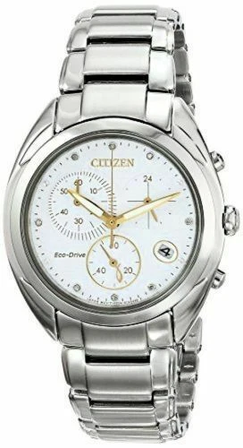 Citizen Eco-Drive Silver Band Wristwatches