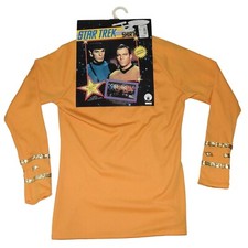 Vintage Rubies Captain Kirk Star Trek 1990 Paramount Halloween Costume 1966 Cast