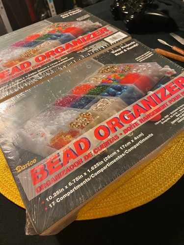 Darice Bead Organizer 17 Compartments 2 Qty Sealed NEW - Picture 2 of 3
