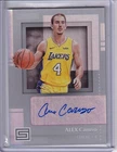 ALEX CARUSO 2017-18 Panini Status SIGNATURES ROOKIE AUTOGRAPH RC AUTO SP