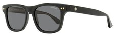 Montblanc Soft Rectangular Sunglasses MB0254S 001 Black 53mm