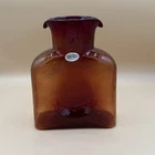 Blenko Glass 2025 “Off Ruby” 384 Water Bottle 2nd Quality Brand New GLOWS